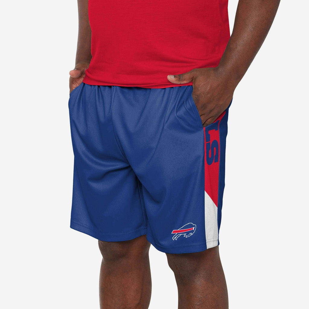 Buffalo Bills Side Stripe Training Shorts FOCO S - FOCO.com