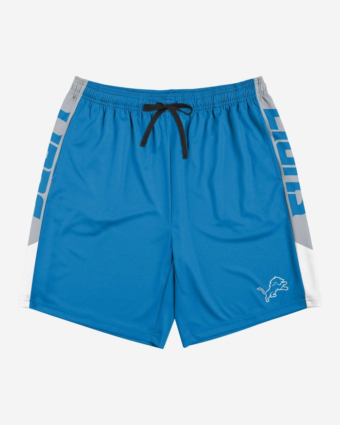 Detroit Lions Side Stripe Training Shorts FOCO - FOCO.com