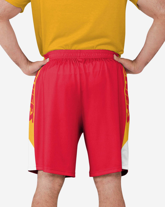 Kansas City Chiefs Side Stripe Training Shorts FOCO - FOCO.com