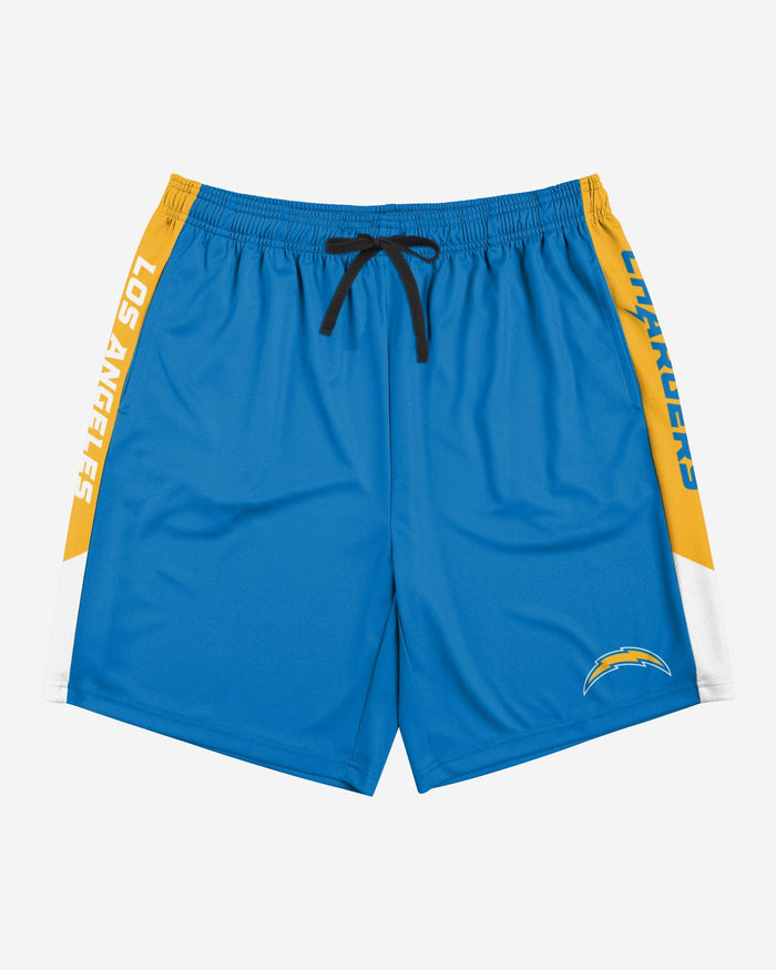 Los Angeles Chargers Side Stripe Training Shorts FOCO - FOCO.com