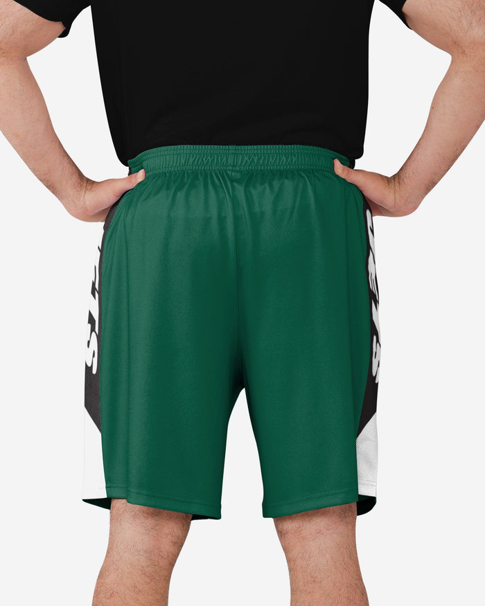 New York Jets Side Stripe Training Shorts FOCO - FOCO.com