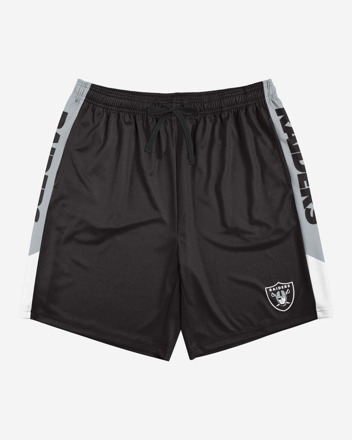 Las Vegas Raiders Side Stripe Training Shorts FOCO - FOCO.com