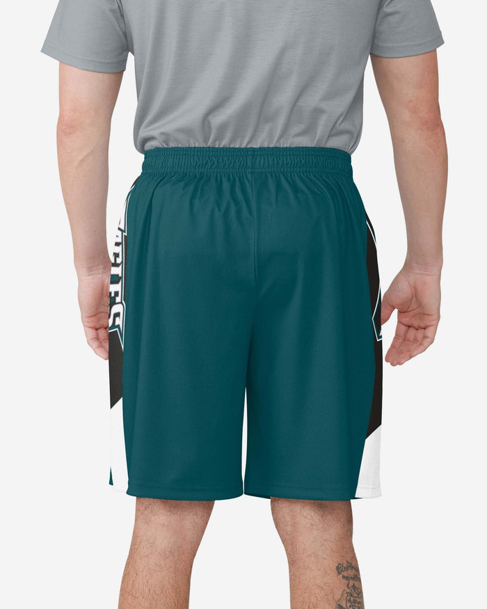 Philadelphia Eagles Side Stripe Training Shorts FOCO - FOCO.com