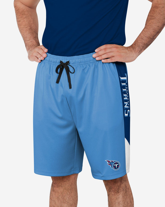 Tennessee Titans Side Stripe Training Shorts FOCO S - FOCO.com