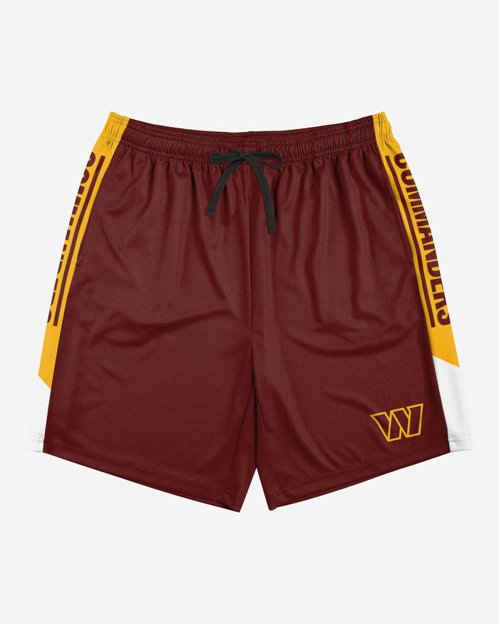 Washington Commanders Side Stripe Training Shorts FOCO - FOCO.com