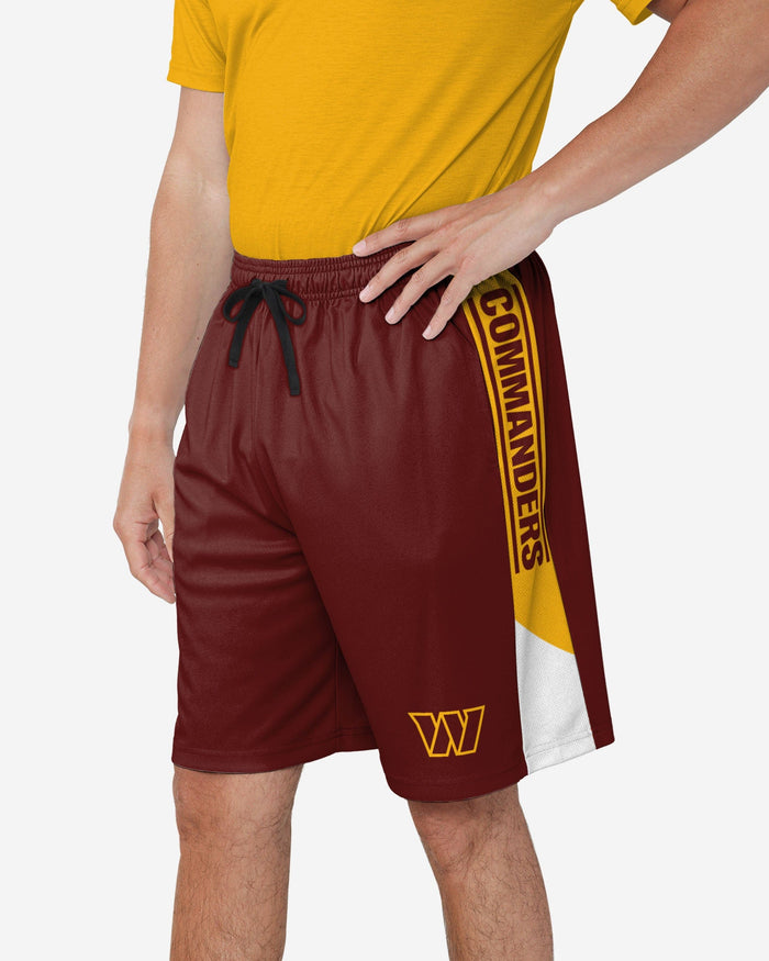 Washington Commanders Side Stripe Training Shorts FOCO S - FOCO.com