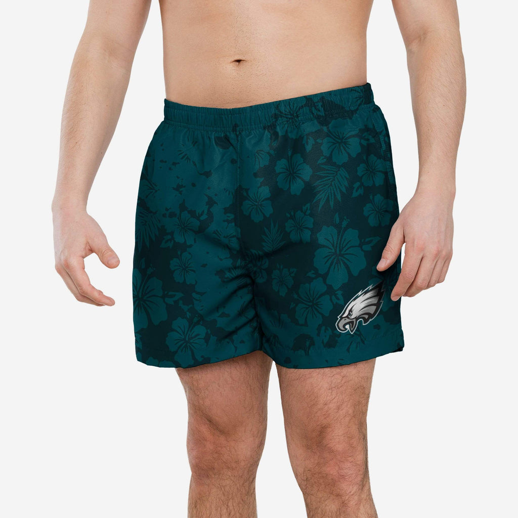 Philadelphia Eagles Color Change-Up Swimming Trunks FOCO S - FOCO.com