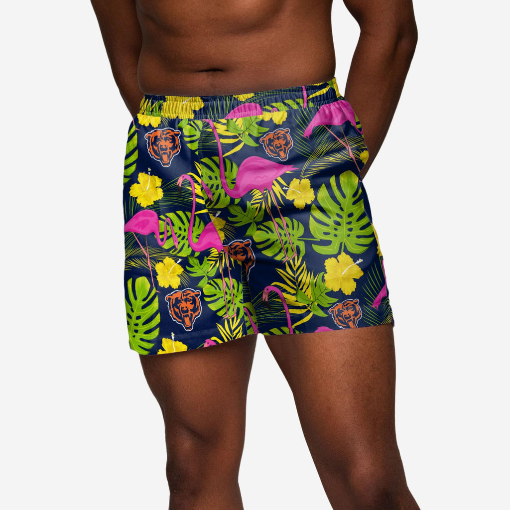 Chicago Bears Highlights Swimming Trunks FOCO S - FOCO.com