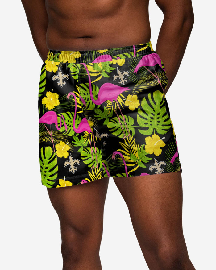 New Orleans Saints Highlights Swimming Trunks FOCO S - FOCO.com