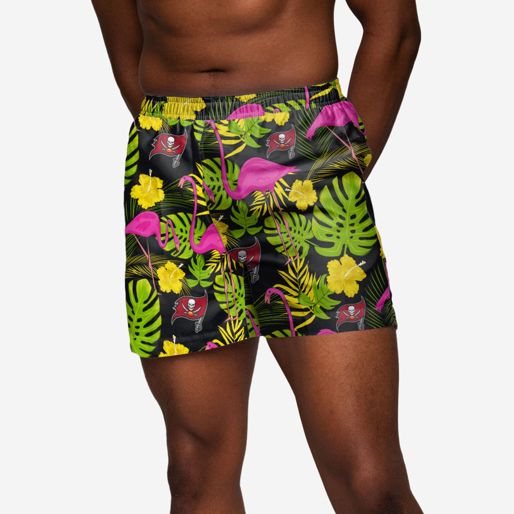 Tampa Bay Buccaneers Highlights Swimming Trunks FOCO S - FOCO.com