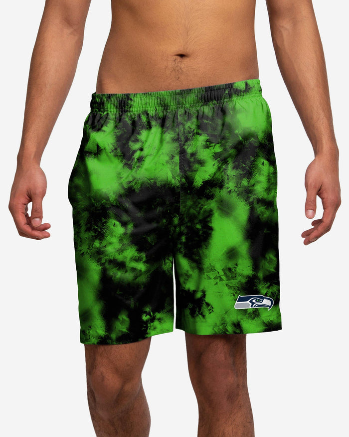 Seattle Seahawks To Tie-Dye For Swimming Trunks FOCO - FOCO.com