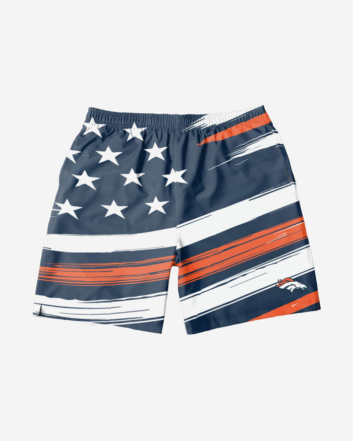 Denver Broncos Americana Swimming Trunks FOCO - FOCO.com