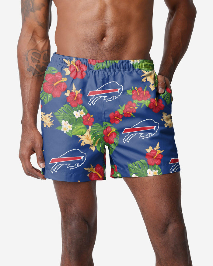 Buffalo Bills Floral Swimming Trunks FOCO S - FOCO.com