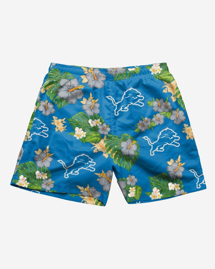 Detroit Lions Floral Swimming Trunks FOCO - FOCO.com