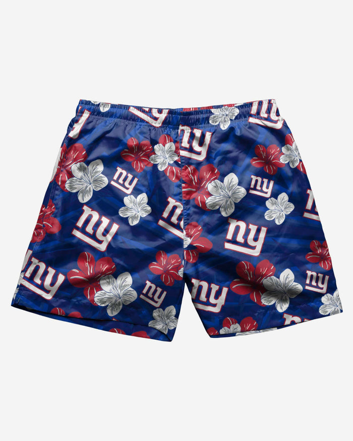 New York Giants Hibiscus Swimming Trunks FOCO - FOCO.com