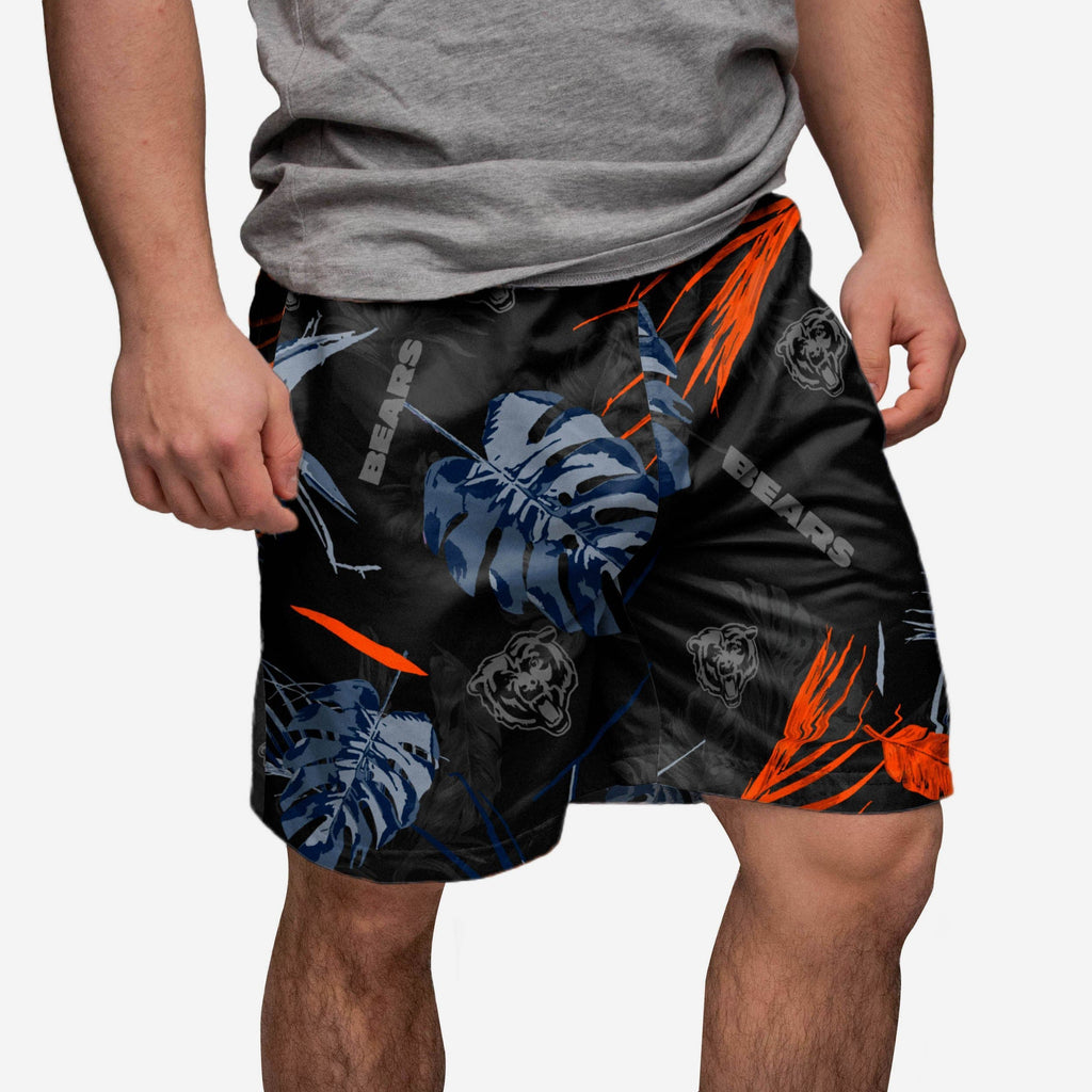 Chicago Bears Neon Palm Shorts FOCO S - FOCO.com