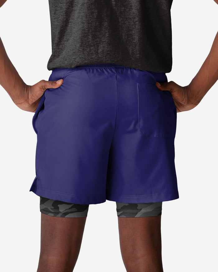 Baltimore Ravens Team Color Camo Liner Shorts FOCO - FOCO.com