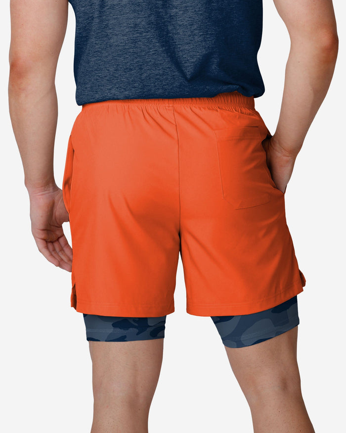 Denver Broncos Team Color Camo Liner Shorts FOCO - FOCO.com