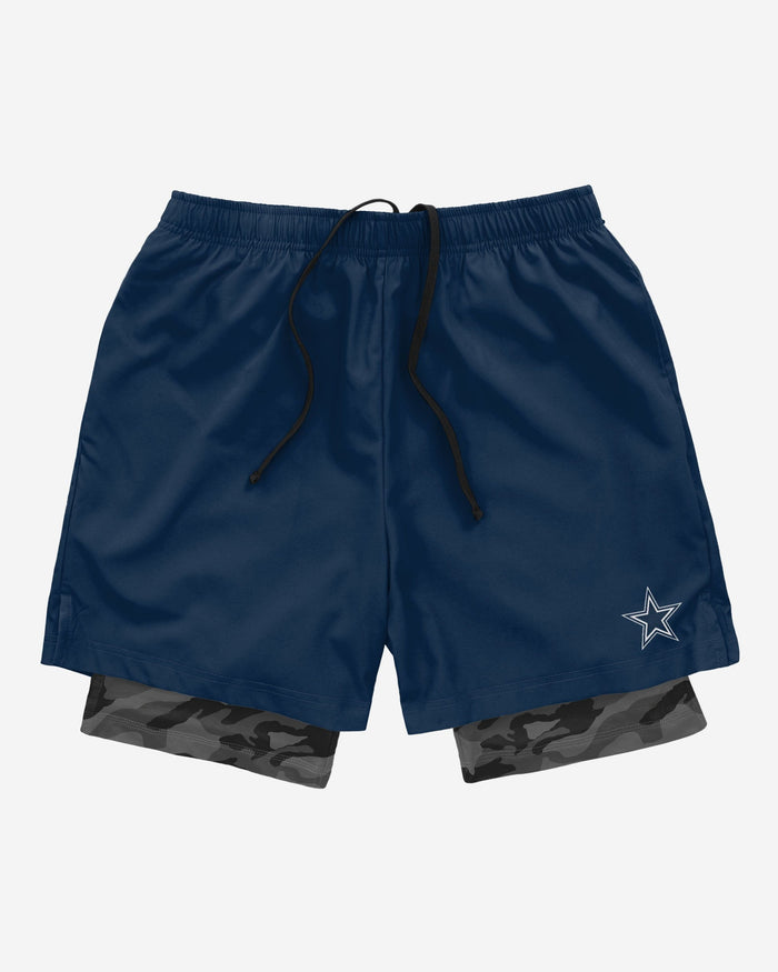 Dallas Cowboys Team Color Camo Liner Shorts FOCO - FOCO.com