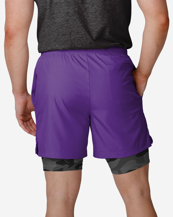 Minnesota Vikings Team Color Camo Liner Shorts FOCO - FOCO.com