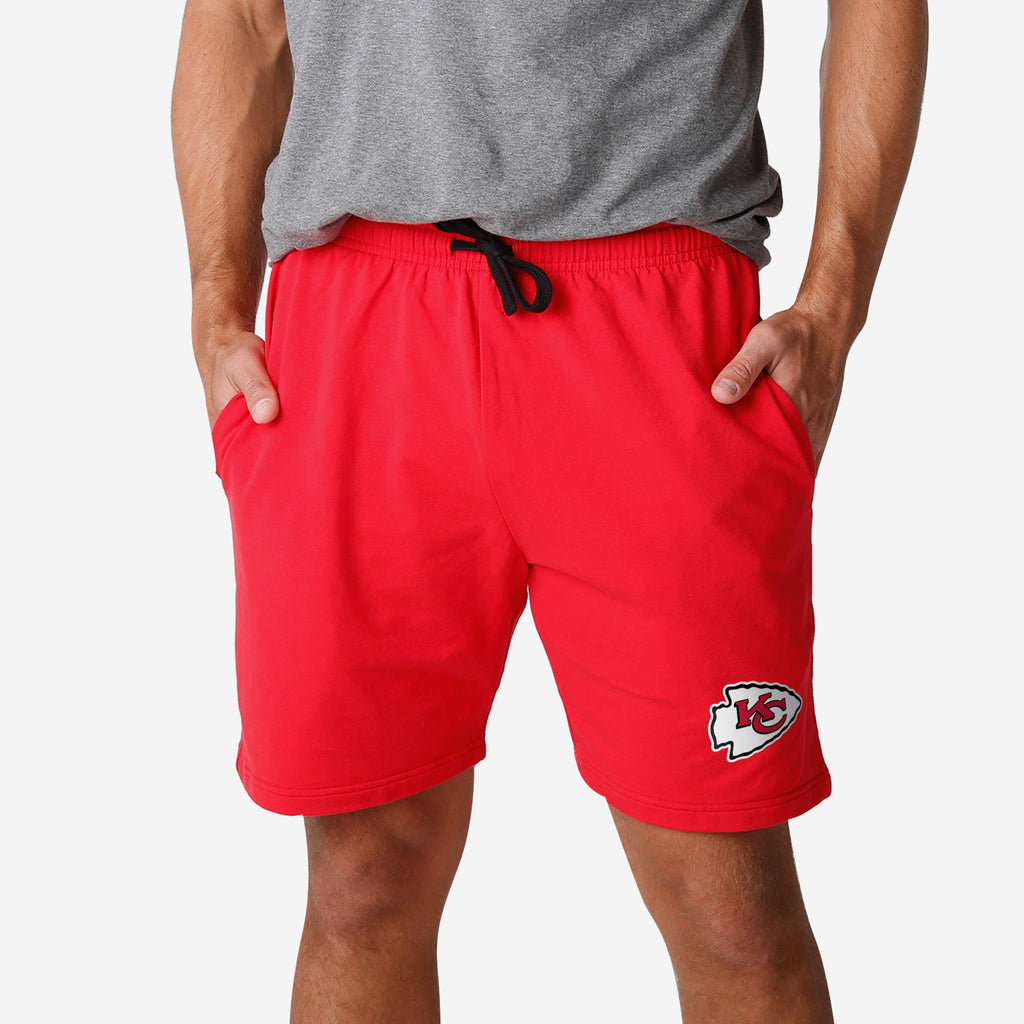 Kansas City Chiefs Team Color Woven Shorts FOCO S - FOCO.com