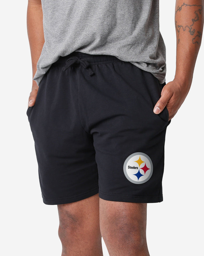 Pittsburgh Steelers Team Color Woven Shorts FOCO S - FOCO.com