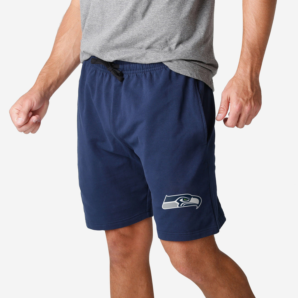 Seattle Seahawks Team Color Woven Shorts FOCO S - FOCO.com