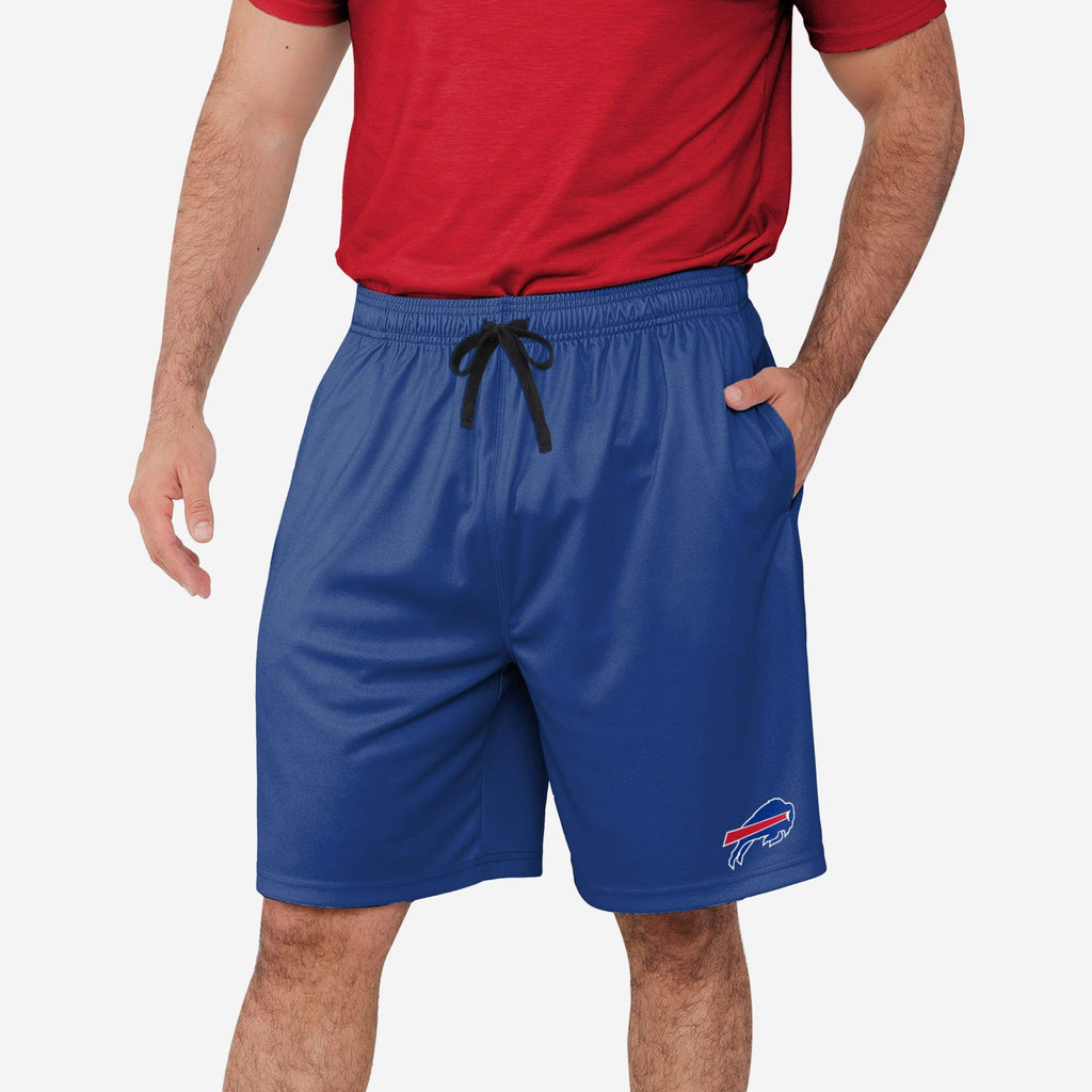 Buffalo Bills Team Workout Training Shorts FOCO S - FOCO.com