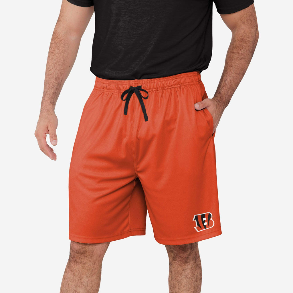 Cincinnati Bengals Team Workout Training Shorts FOCO S - FOCO.com