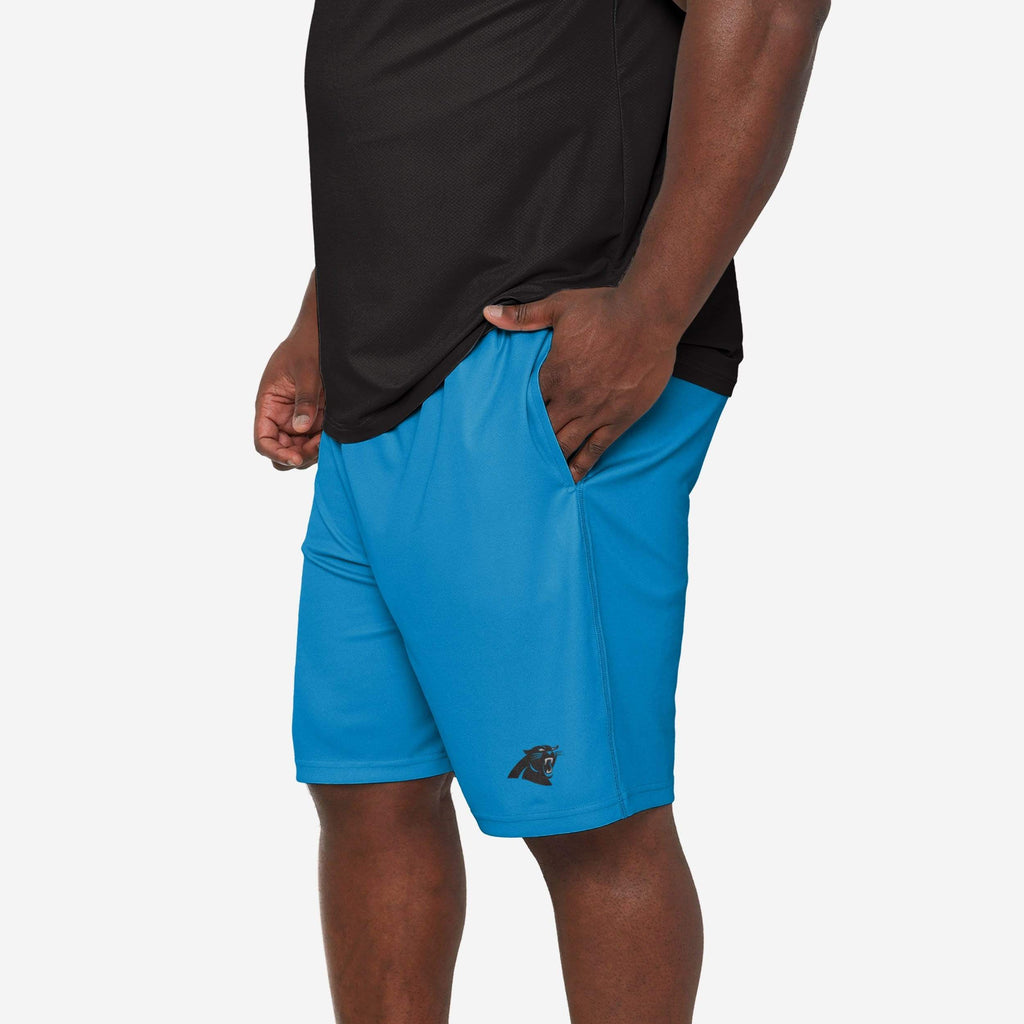 Carolina Panthers Team Workout Training Shorts FOCO S - FOCO.com