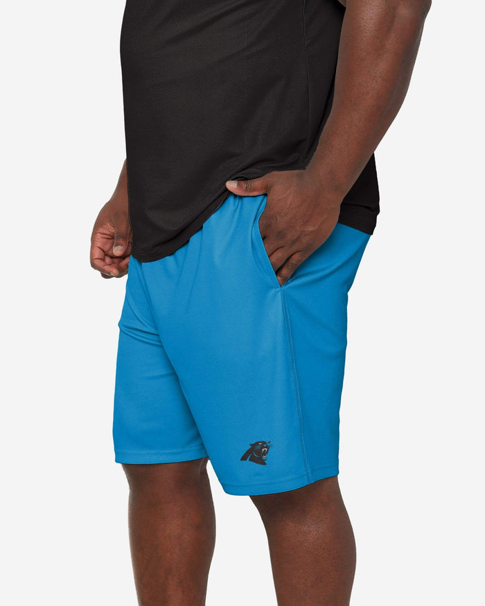 Carolina Panthers Team Workout Training Shorts FOCO S - FOCO.com