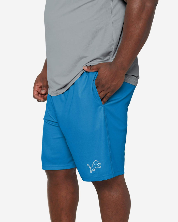 Detroit Lions Team Workout Training Shorts FOCO S - FOCO.com