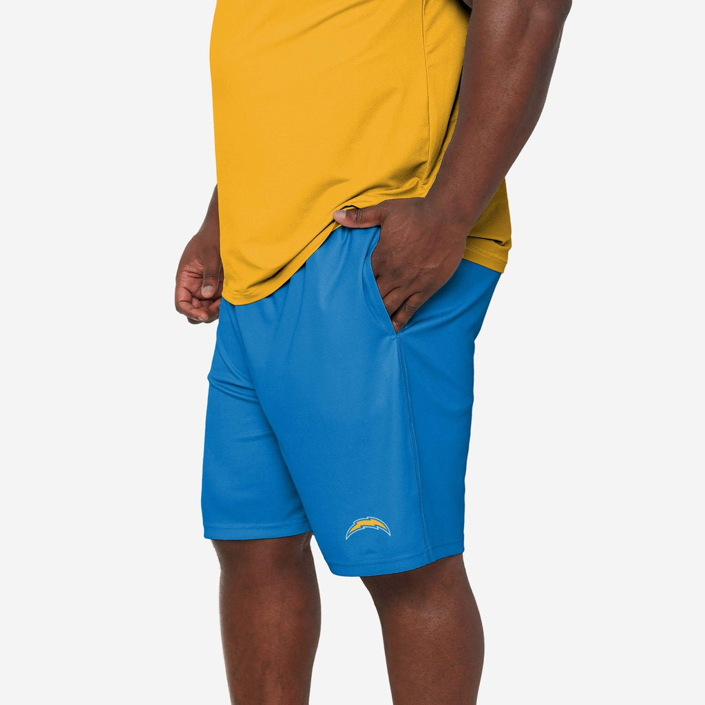 Los Angeles Chargers Team Workout Training Shorts FOCO S - FOCO.com