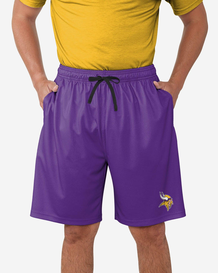 Minnesota Vikings Team Workout Training Shorts FOCO S - FOCO.com