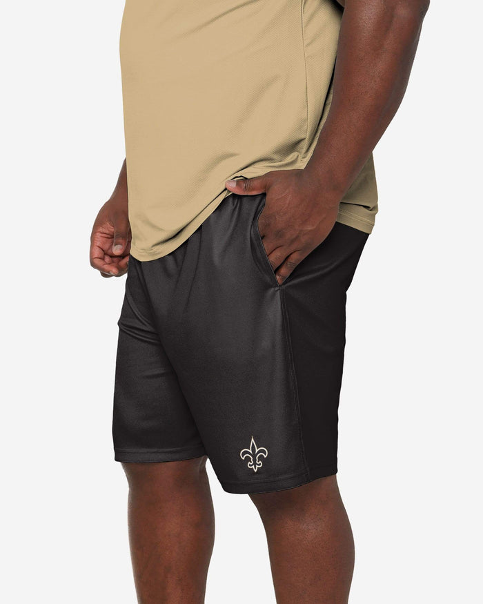 New Orleans Saints Team Workout Training Shorts FOCO S - FOCO.com