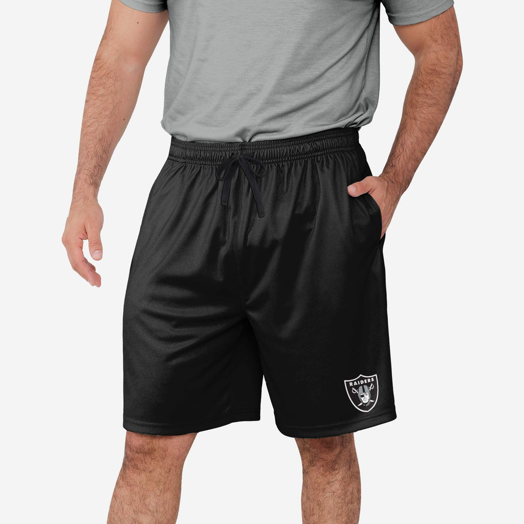 Las Vegas Raiders Team Workout Training Shorts FOCO S - FOCO.com