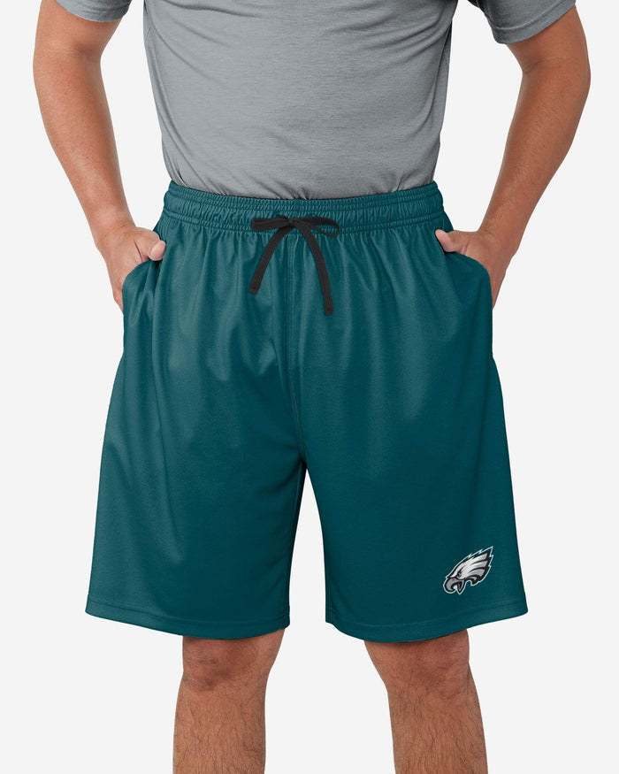 Philadelphia Eagles Team Workout Training Shorts FOCO S - FOCO.com