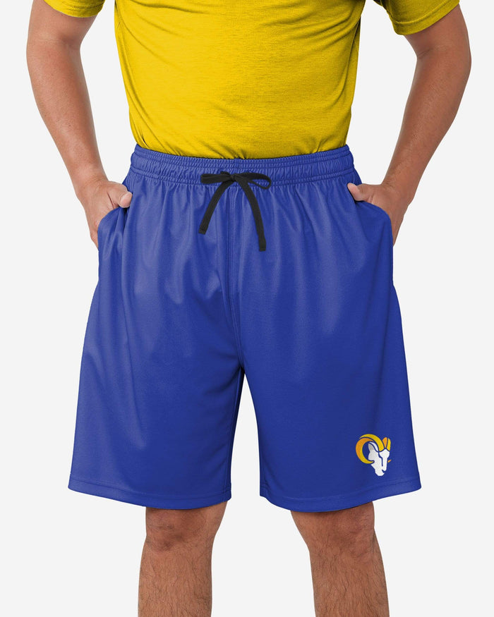 Los Angeles Rams Team Workout Training Shorts FOCO S - FOCO.com