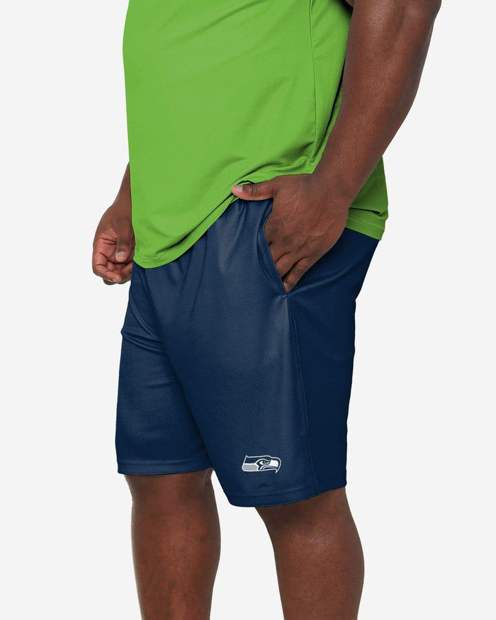 Seattle Seahawks Team Workout Training Shorts FOCO S - FOCO.com