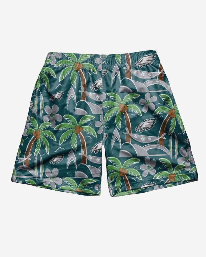 Philadelphia Eagles Tropical Swimming Trunks FOCO - FOCO.com