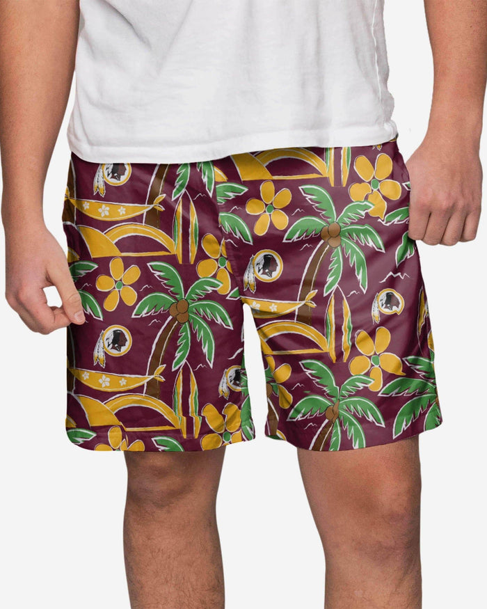 Washington Commanders Tropical Swimming Trunks FOCO S - FOCO.com