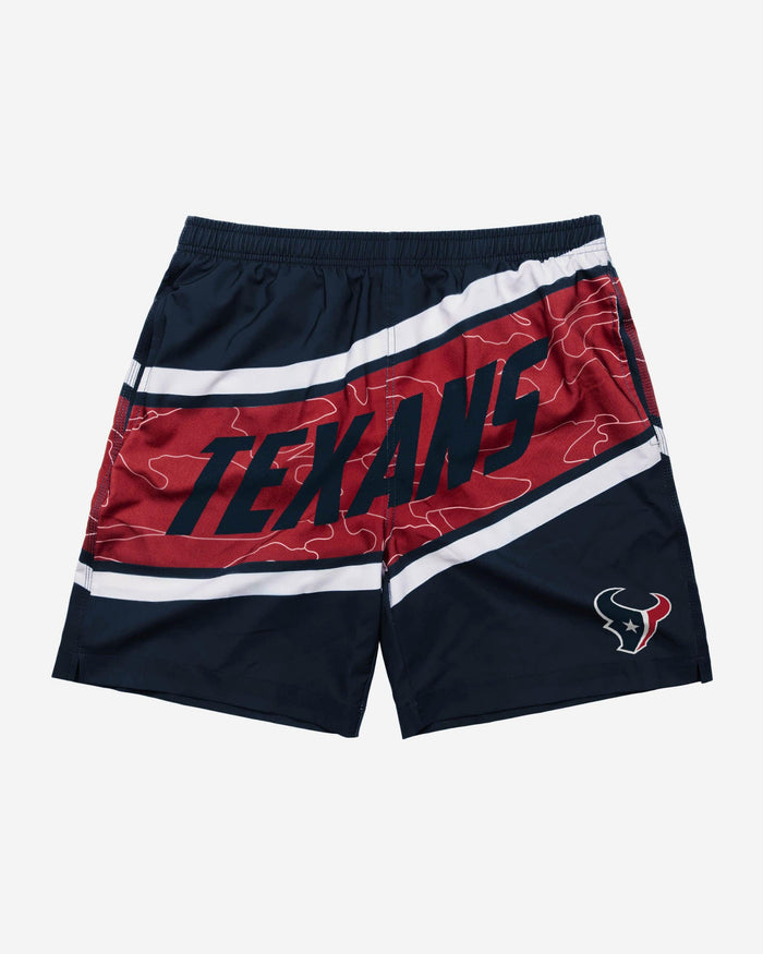 Houston Texans Big Wordmark Swimming Trunks FOCO - FOCO.com