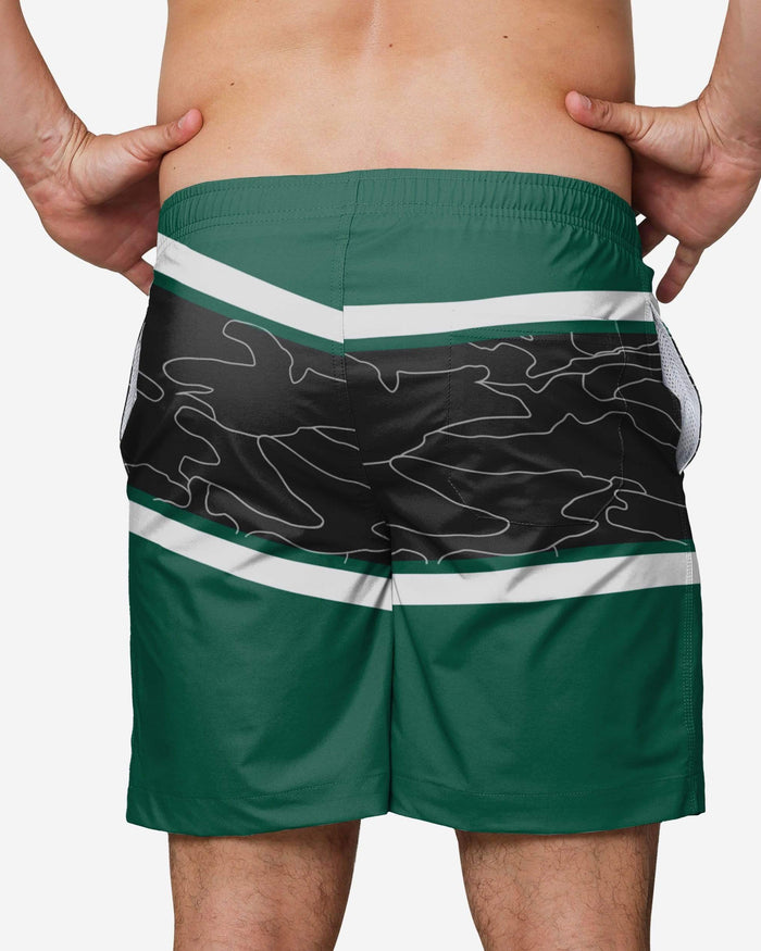 New York Jets Big Wordmark Swimming Trunks FOCO - FOCO.com