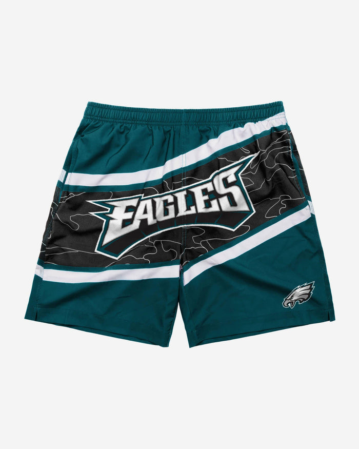 Philadelphia Eagles Big Wordmark Swimming Trunks FOCO - FOCO.com