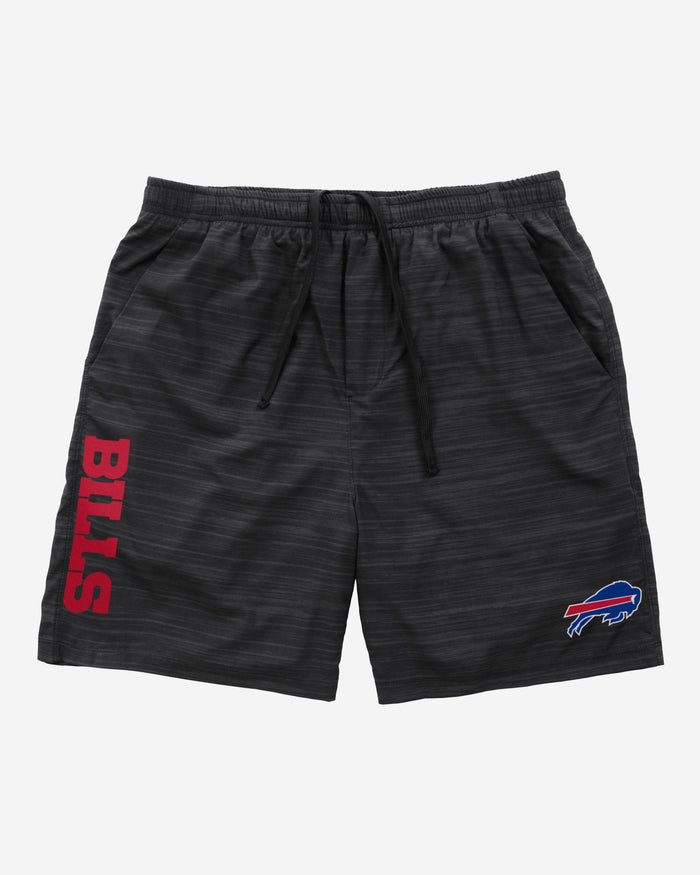 Buffalo Bills Heathered Black Woven Liner Shorts FOCO - FOCO.com