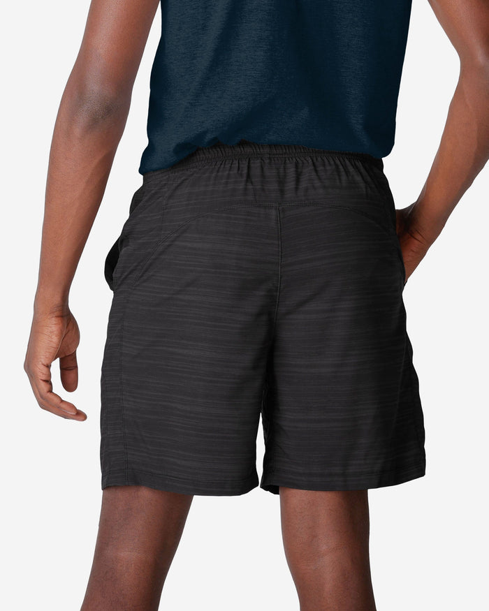 Chicago Bears Heathered Black Woven Liner Shorts FOCO - FOCO.com