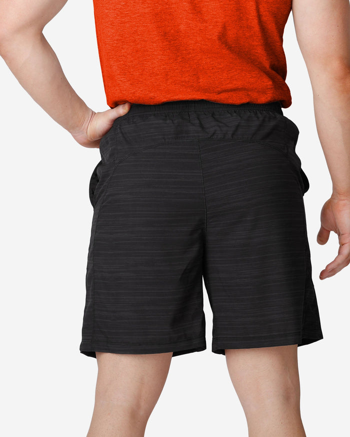 Cleveland Browns Heathered Black Woven Liner Shorts FOCO - FOCO.com