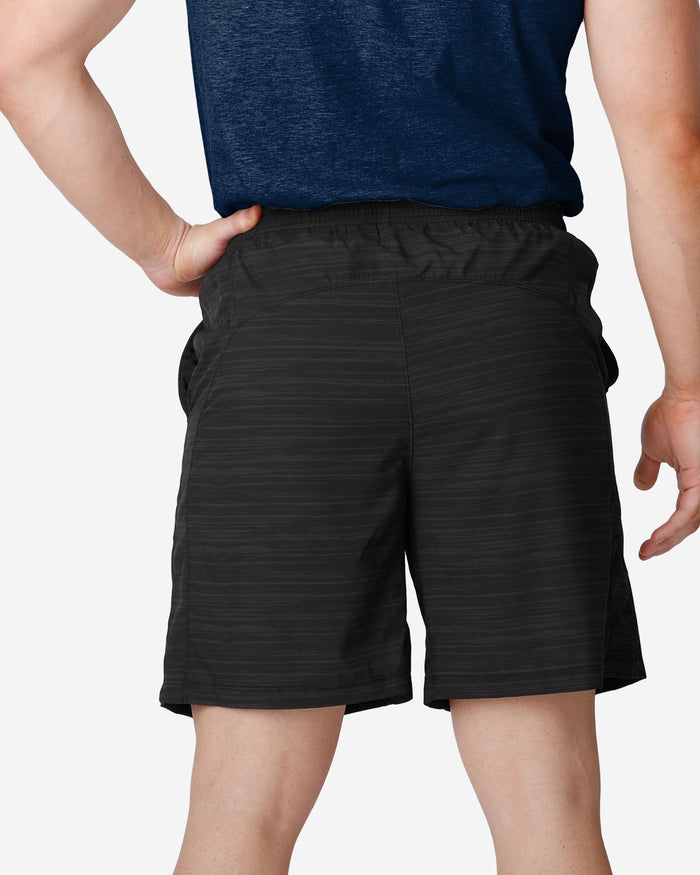 Denver Broncos Heathered Black Woven Liner Shorts FOCO - FOCO.com