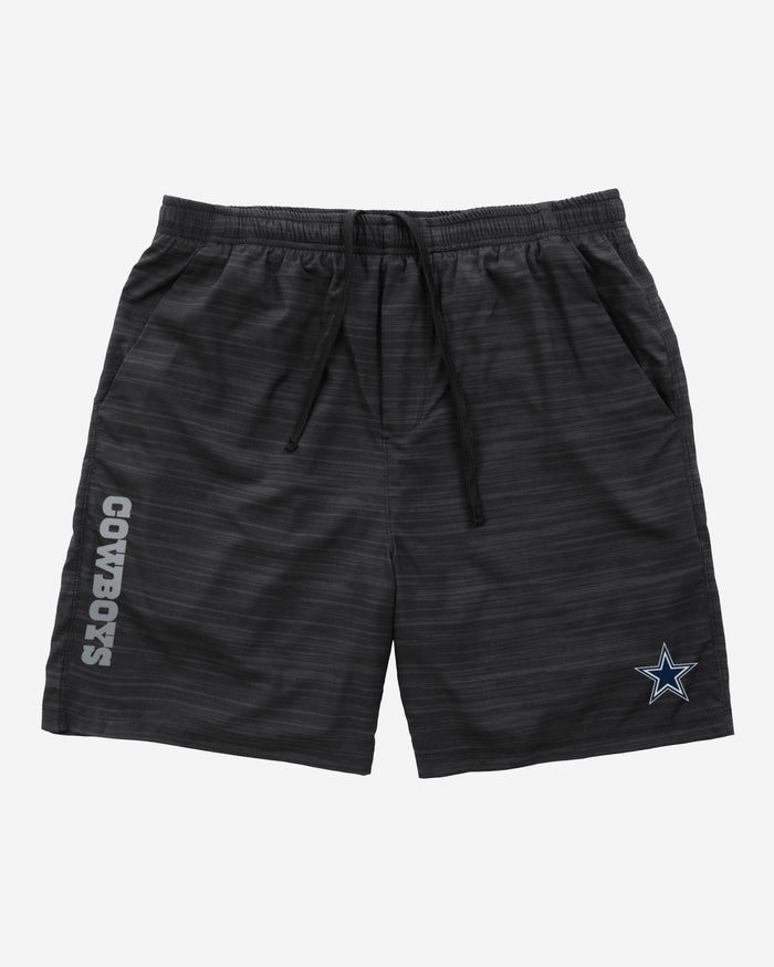 Dallas Cowboys Heathered Black Woven Liner Shorts FOCO - FOCO.com