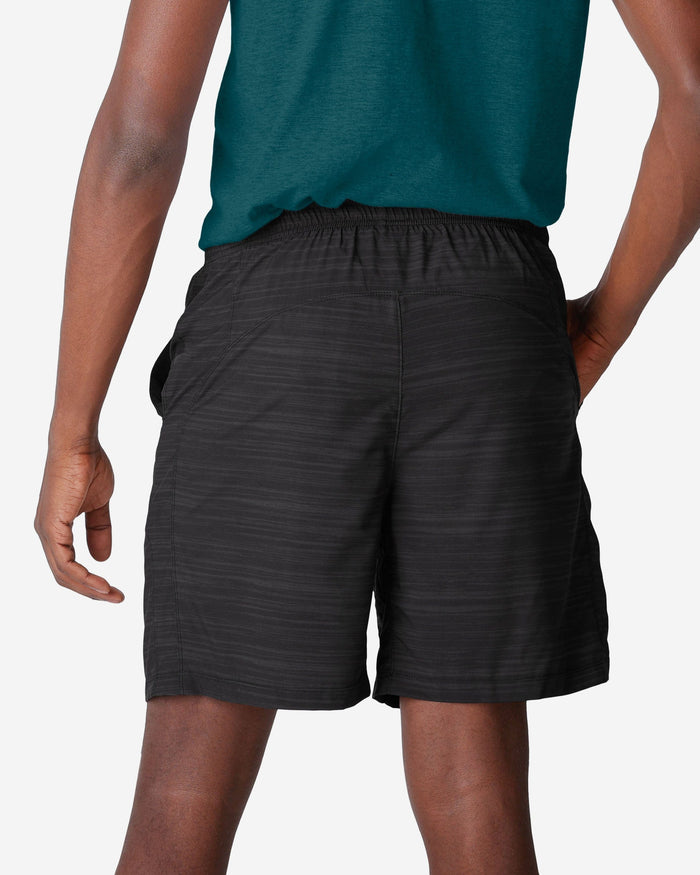 Philadelphia Eagles Heathered Black Woven Liner Shorts FOCO - FOCO.com